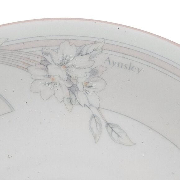 Aynsley Pastiche Pink Fine Bone China Teacup & Saucer Set Made In England - Picture 13 of 13